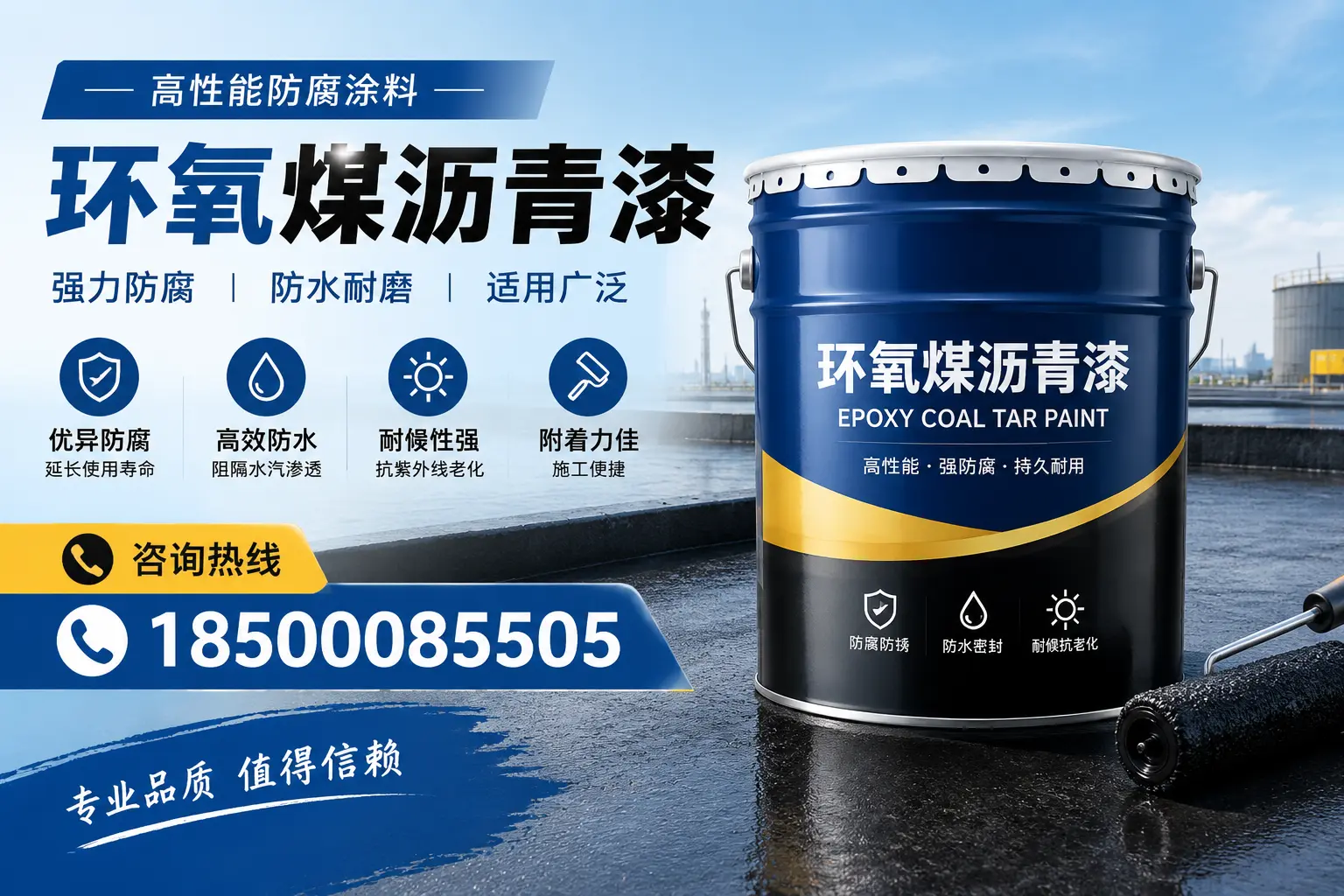环氧煤沥青漆的主要成分与功能,汕尾用户深度了解